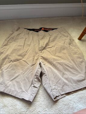 Architect Beige ActiveFlex Men's Flat Front Shorts